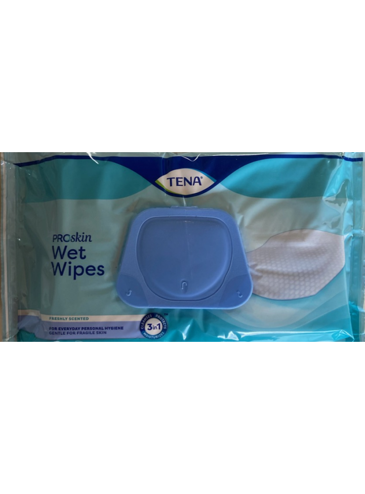 Lingettes imprégnées TENA ProSkin Wet Wipes