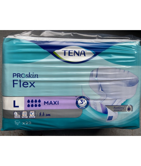 Change Complet avec ceinture PROskin Flex Maxi 8 gouttes (Large) TENA
