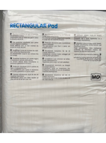 Protection Droite Intraversable x28 (15x60cm) avec bande Rectangular Pad Maxi+  iD Ontex