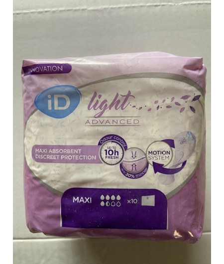 id maxi light id ontex protections hygiénique