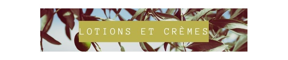 Crèmes et lotions mains